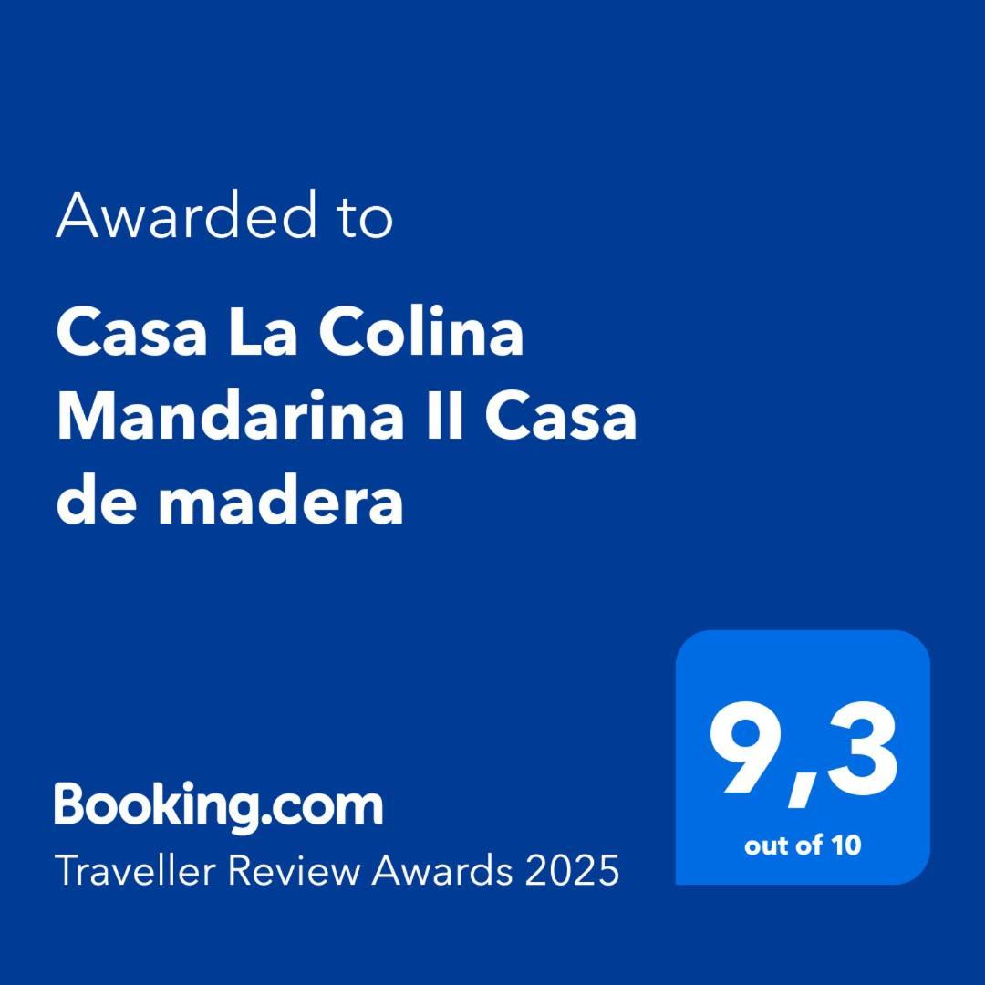 فيلا Casa La Colina Mandarina II Casa De Madera Tahal المظهر الخارجي الصورة